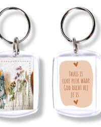 Sleutelhanger thuis is elke plek