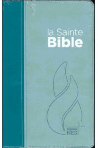 Bible Louis Segond NEG compacte souple vivella duo turquoise/bleu