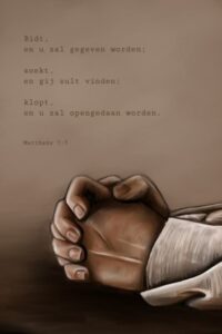 Enkele Kaart: Bidt, en u zal gegeven worden