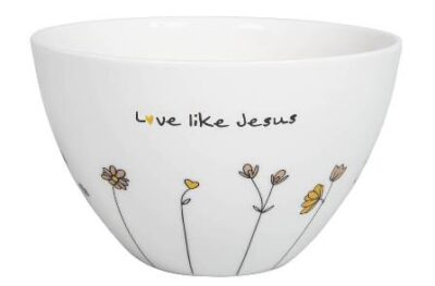 Ontbijtgranenkom Heb lief als Jezus