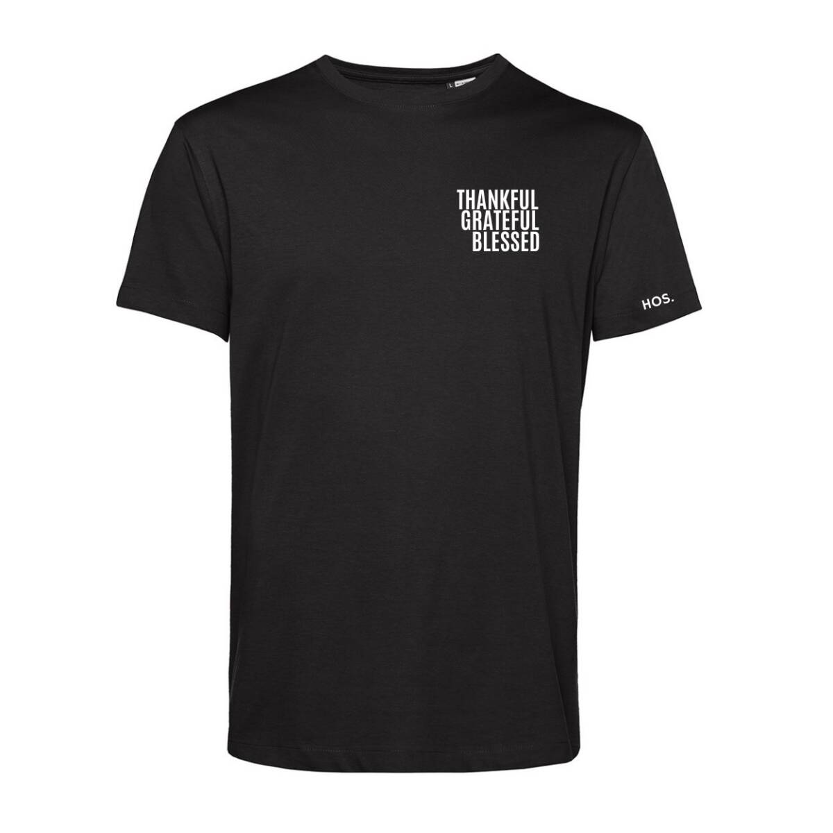 Organic T-shirt Thankful Grateful Blessed