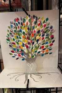 Pop-up kaart: Levensboom